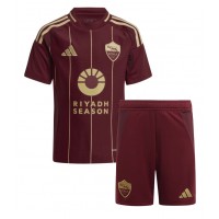 Dětský fotbalový dres AS Roma 2024-25 Domácí Krátký Rukáv (+ trenýrky)